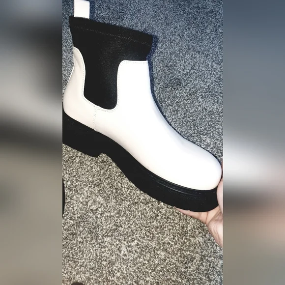 white ladies boots size 5 - Picture 3 of 3